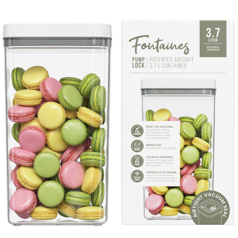 Pump Lock Airtight Food Storage Containers