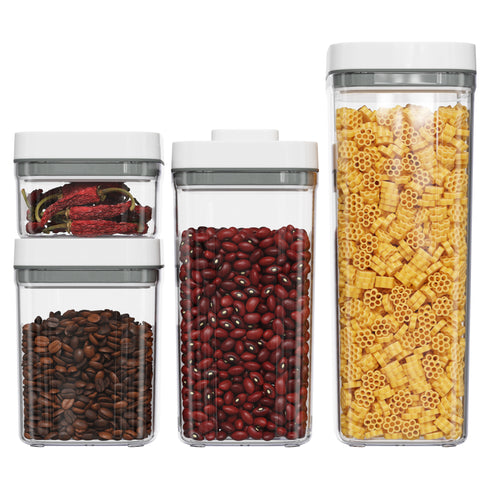 Pump Lock Airtight Food Storage Containers