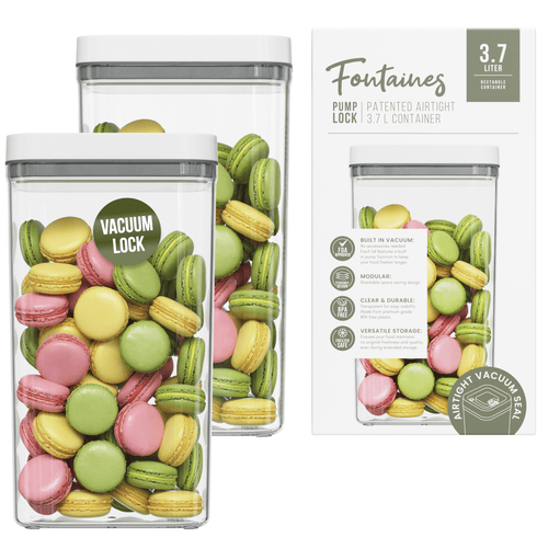 Pump Lock Airtight Food Storage Containers