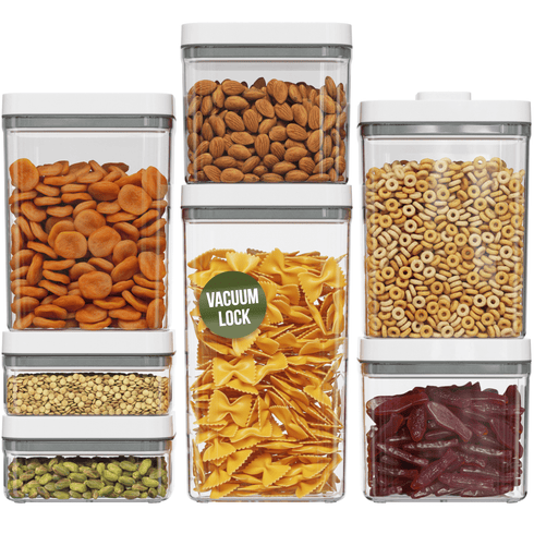 Pump Lock Airtight Food Storage Containers